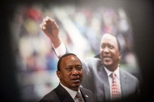 Kenyan President Uhuru Kenyatta at an event in Milan for the launch of the Make it Kenya tourism promotion campaign, 8 September 2015. Photo courtesy Make it Kenya/Stuart Price/Flickr